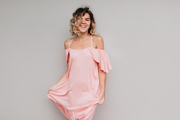 maquillaje para vestido rosa palo