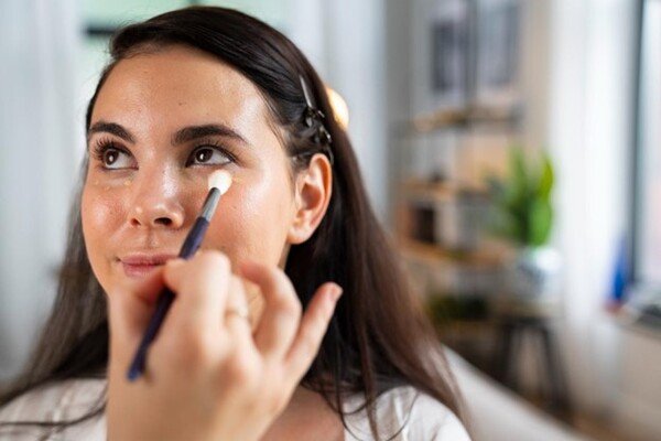 maquillaje ojeras hundidas