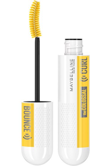 The Colossal Curl Bounce Washable Mascara Makeup - Very Black