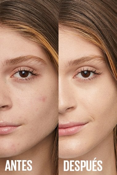 MAYBELLINE IP GLOW ANTES DESPUES ES