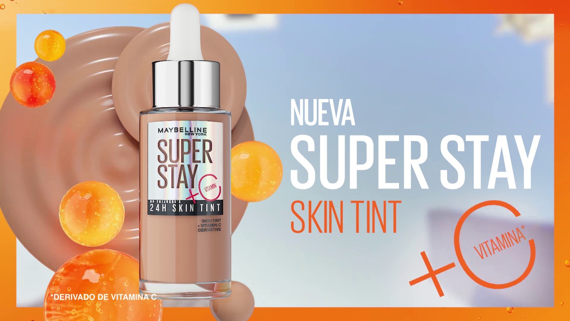 SuperStay Skin Tint de Maybelline: la base de maquillaje con vitamina C* y  efecto buena cara ¡ya esta en Primor!