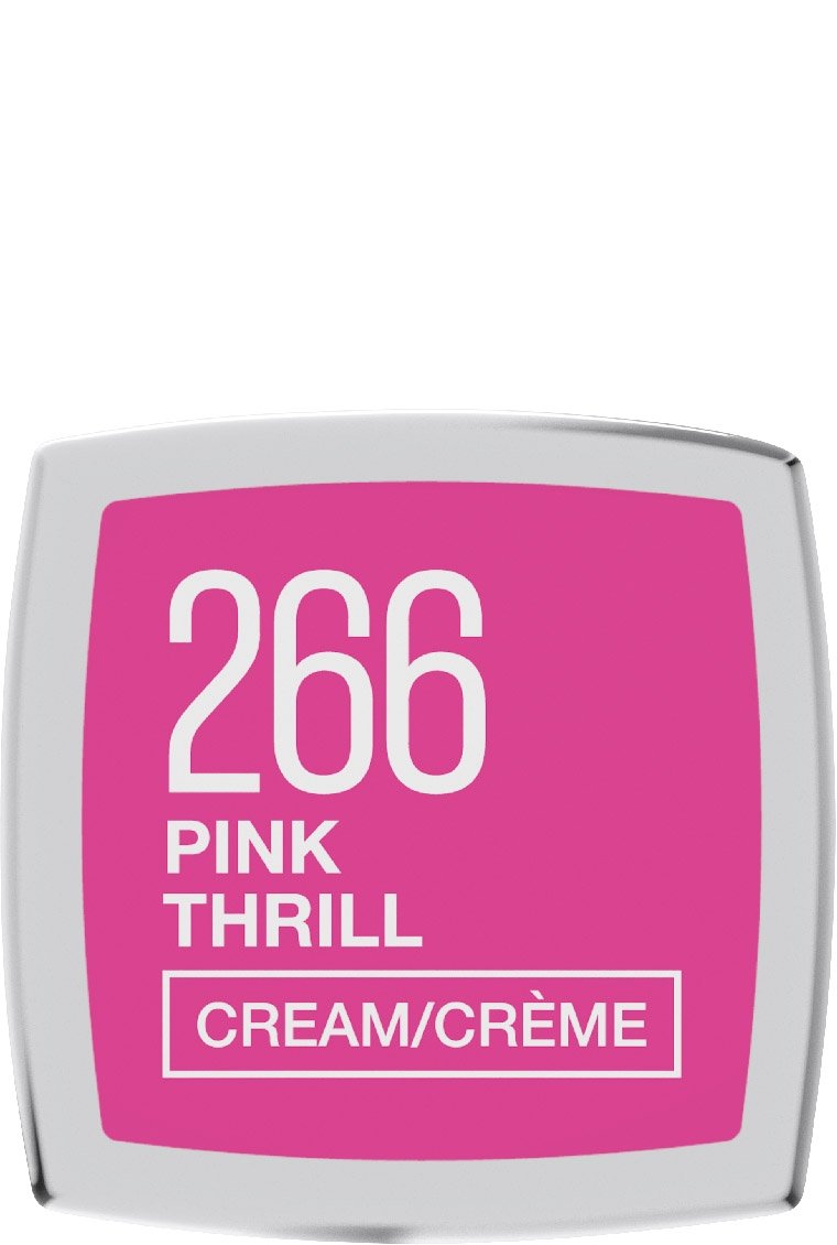 Maybelline lipstick Color Sensational cremes 266 pink thrill 041554578270 b