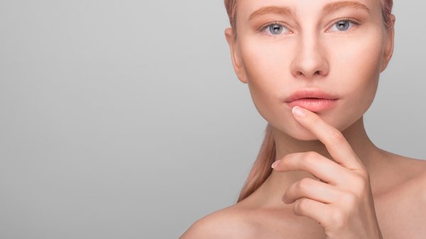 skin care concept with beautiful