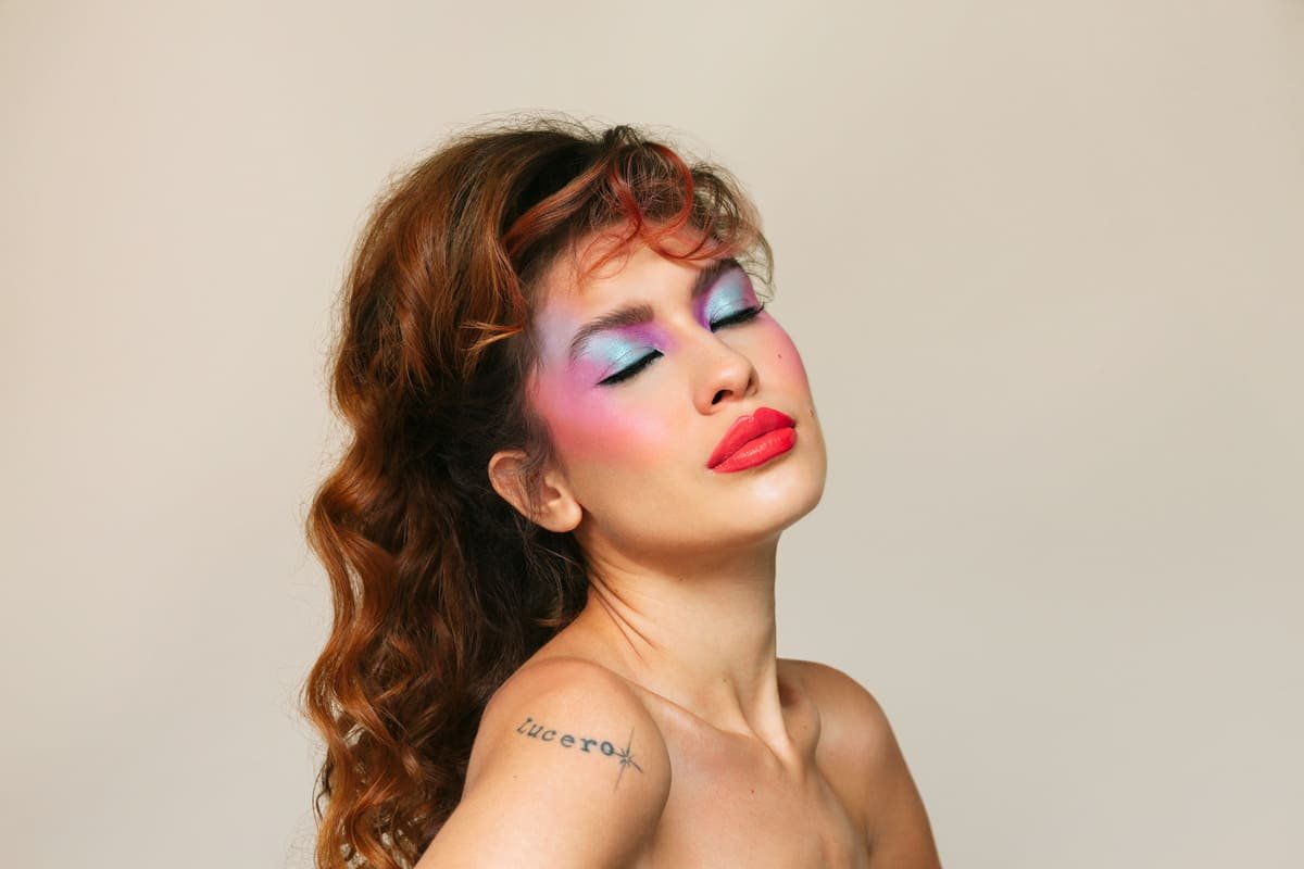 maquillaje ochentero