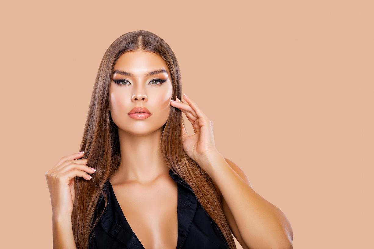 maquillaje de noche con delineado