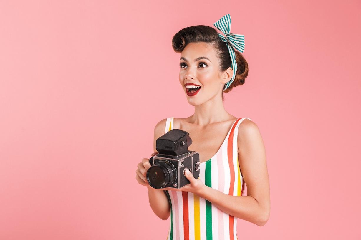 maquillaje vintage