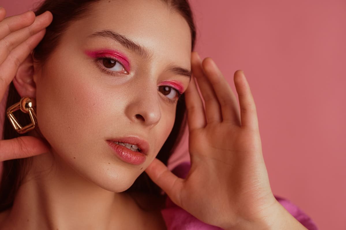 maquillaje fucsia