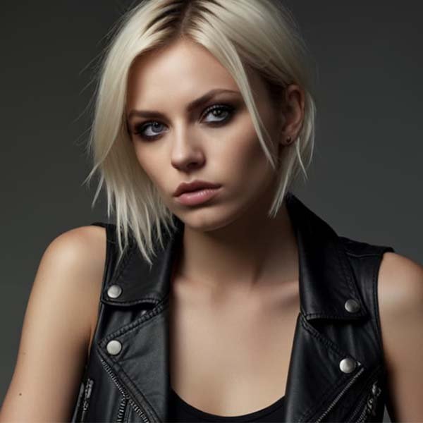maquillaje de rockera