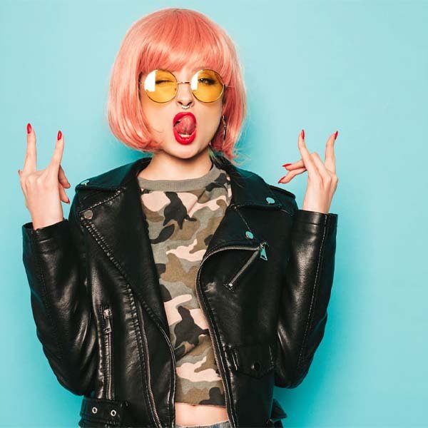 maquillaje rockera mujer