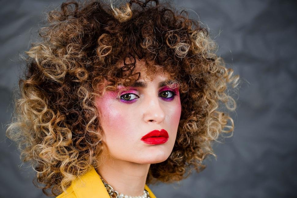 maquillaje de los 70