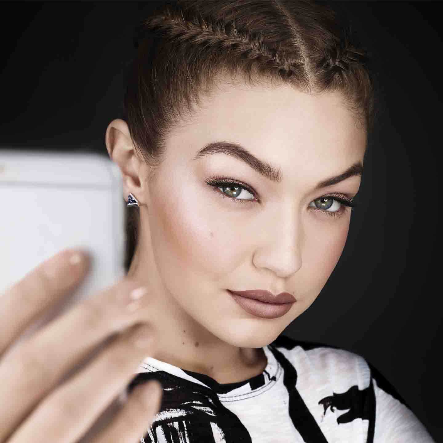 Maybelline espana maquillaje cara redonda gigi hadid